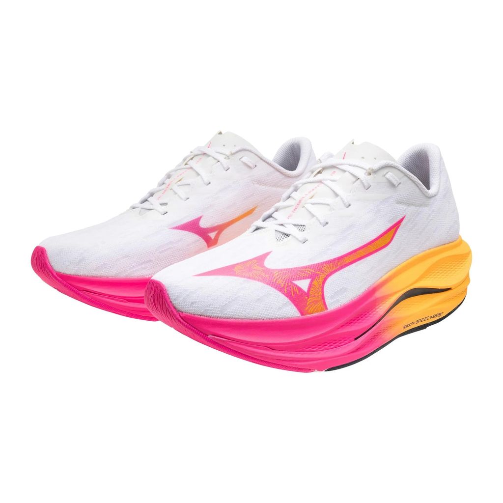 Mizuno Rebelion Flash 3 - White: Pink : Tentra 4