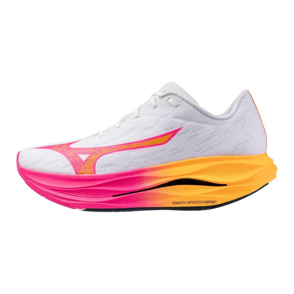 xMizuno Rebelion Flash 3 - White: Pink : Tentra 1