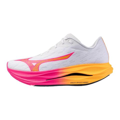 xMizuno Rebelion Flash 3 - White: Pink : Tentra 1