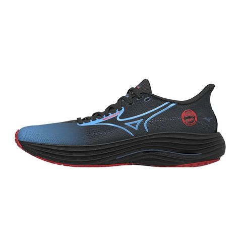 Mizuno Wave Rider 29 Amsterdam - Black:All Aboard:High Risk Red 2