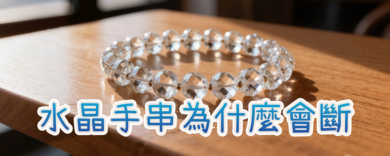 【水晶手串為什麼會斷？】完整指南