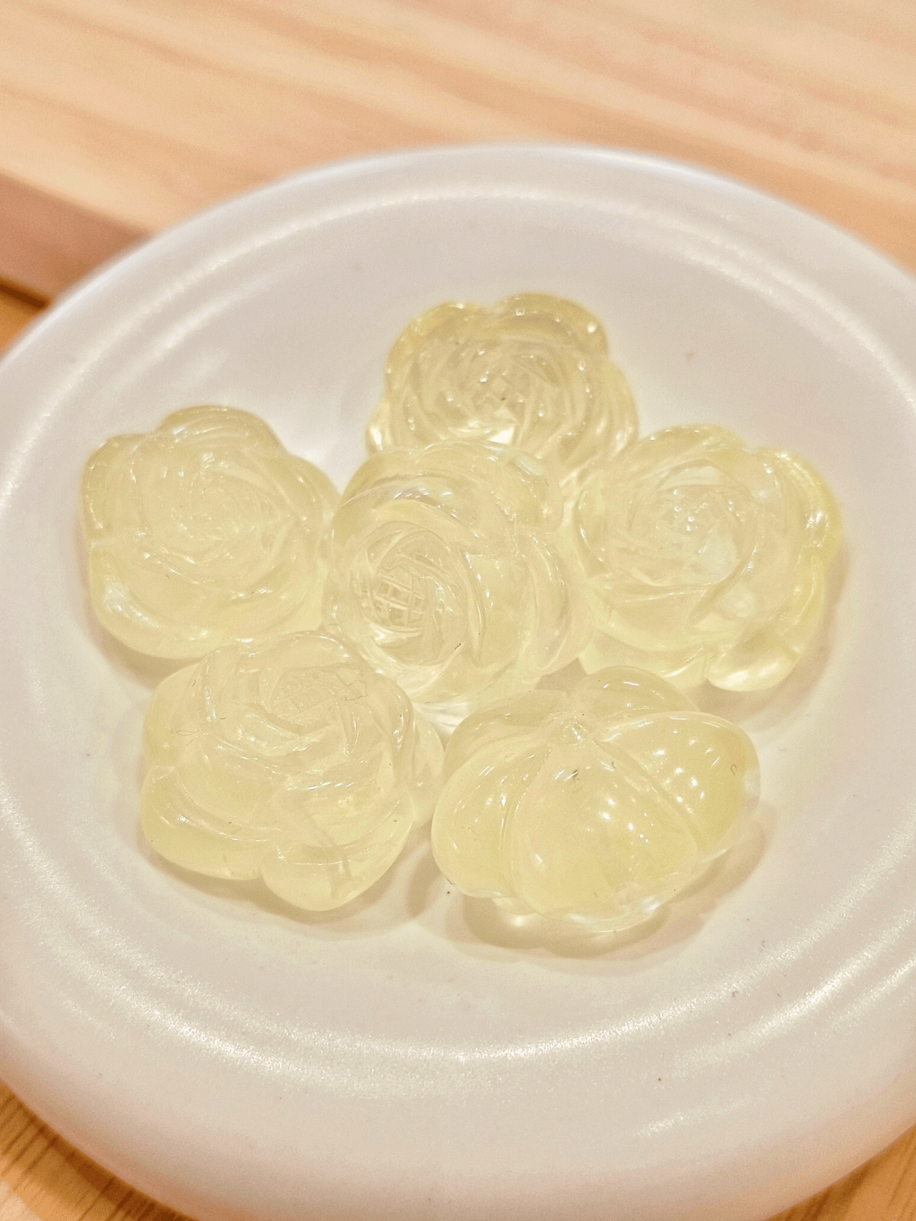 檸檬晶花朵