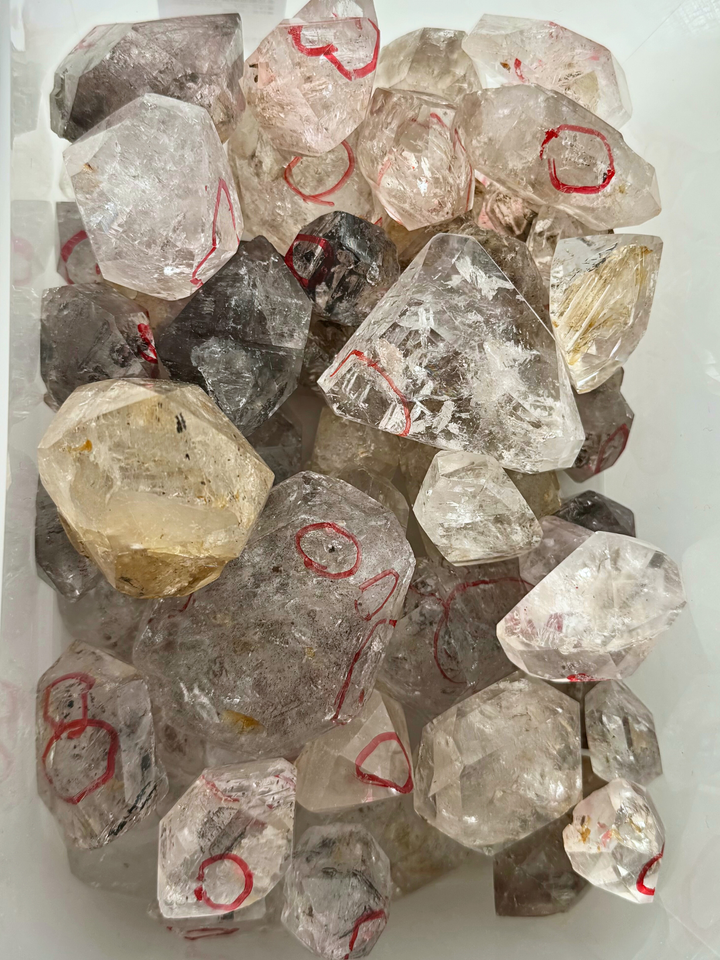 巴基斯坦黃泥骸骨水晶 (2)