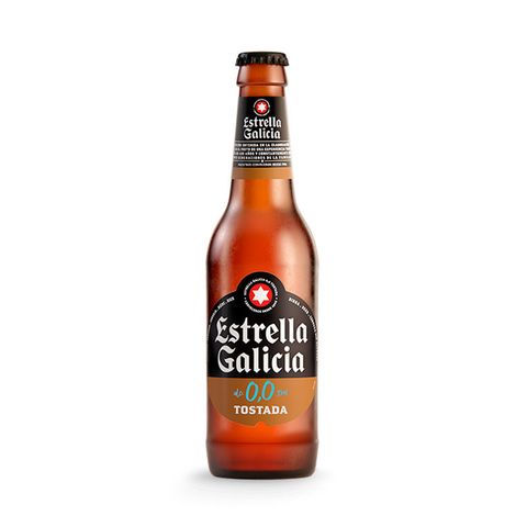 9ESTRELLA GALICIA 0,0 ALE TOASTED NO ALCOHOL 25CL