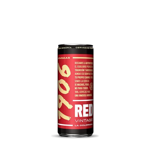 13EG 1906 RED VINTAGE  CAN