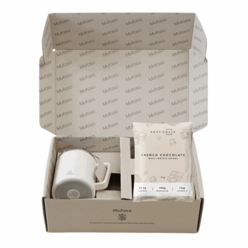 Mufasa 4 × Body Goals｜5 包能量粉包禮盒組