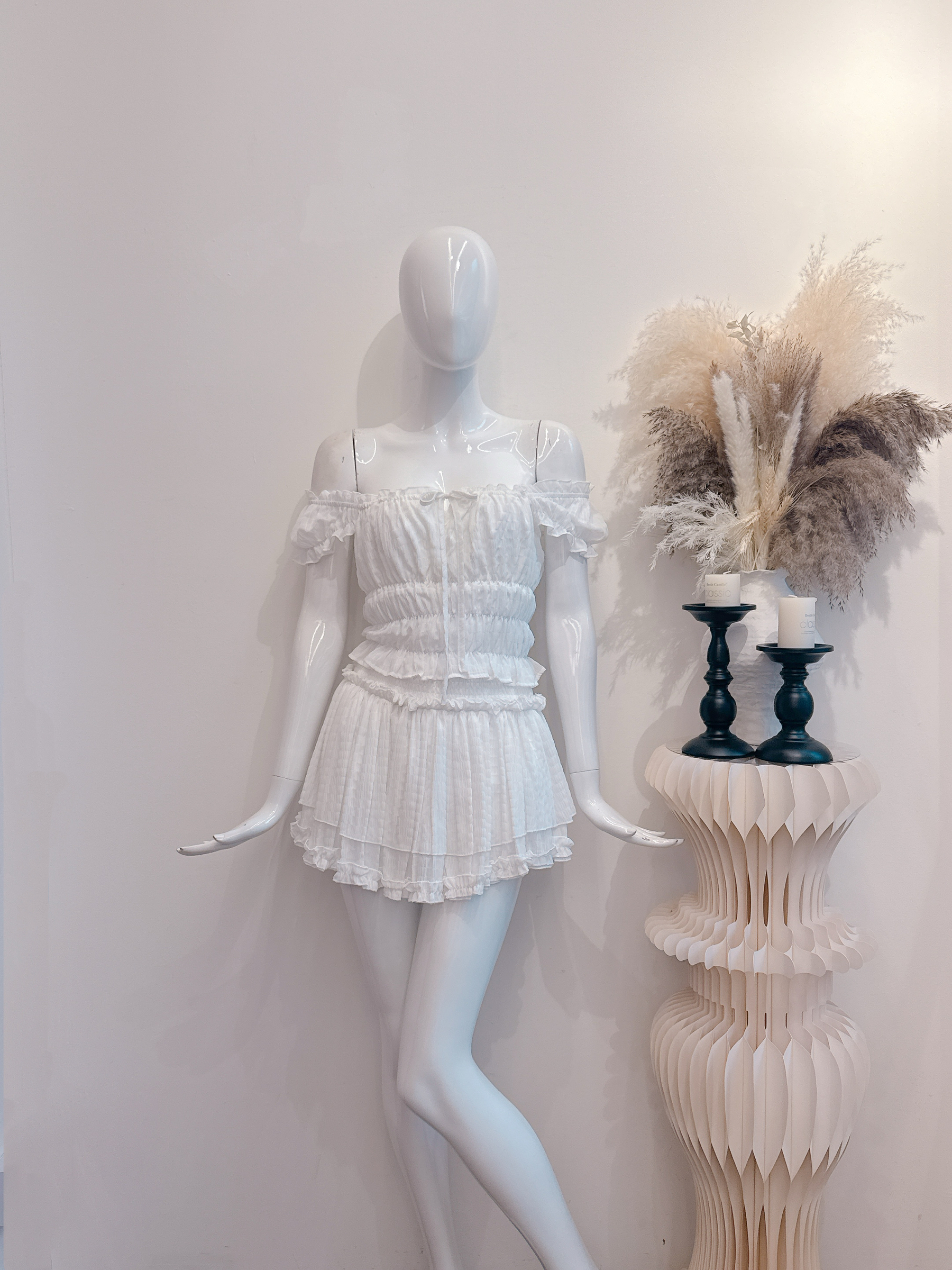 White M