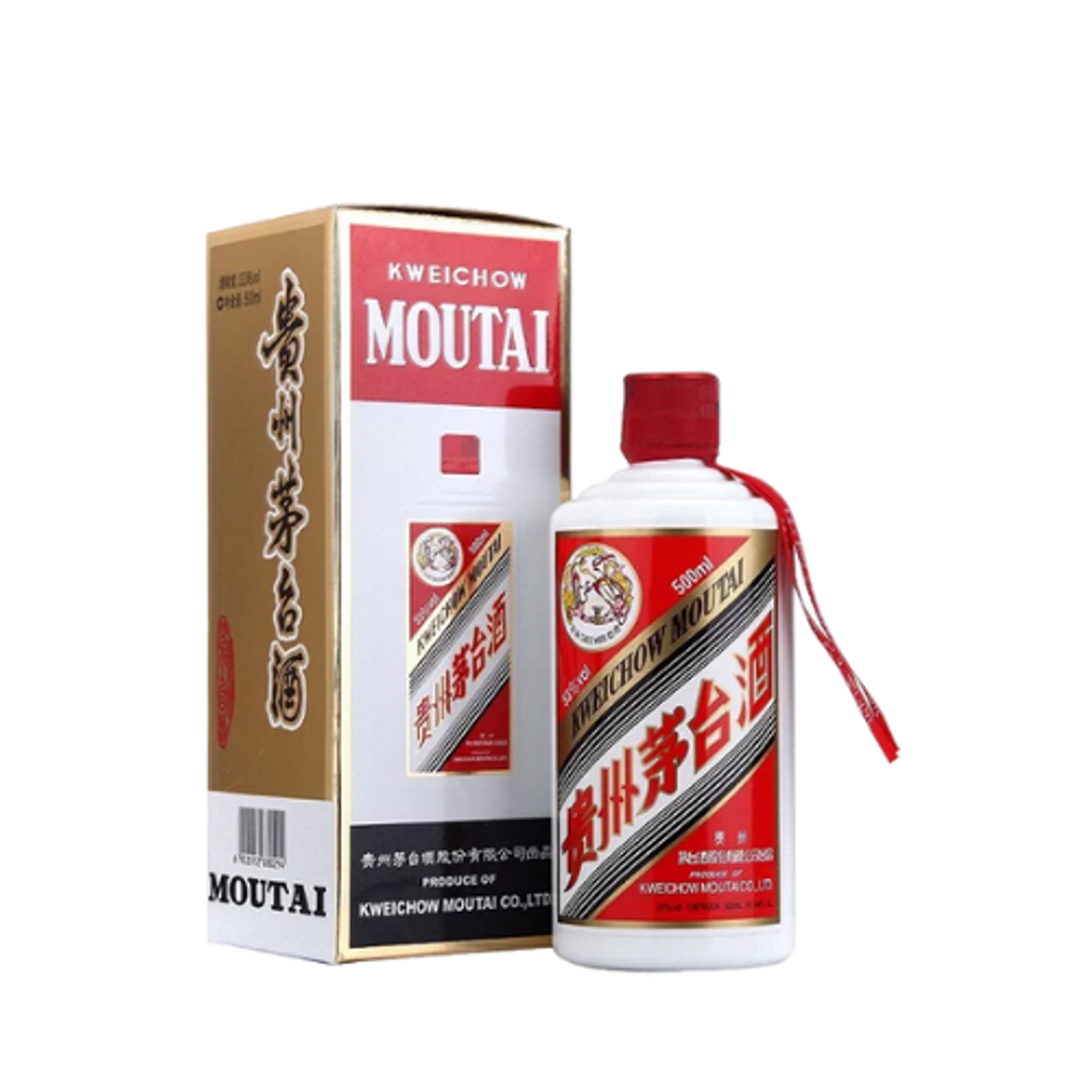 Kweichow Moutai貴州茅台500ml 53% vol 2019年製造 贵州茅台酒飞天53度Kweichow Moutai Flying Fairy 53% 500ml