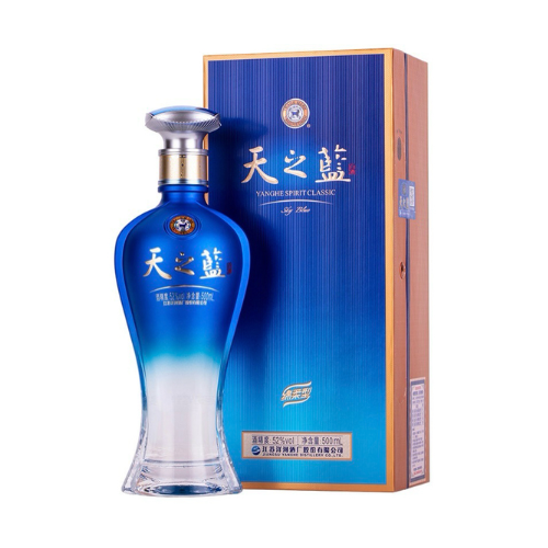 白酒 未開栓 天之藍 YANGHE SPIRIT CLASSIC 洋河藍色経典 綿柔