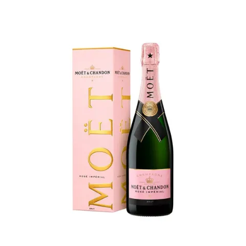 Moet & Chandon Rose Imperial Champagne 750ml with box
