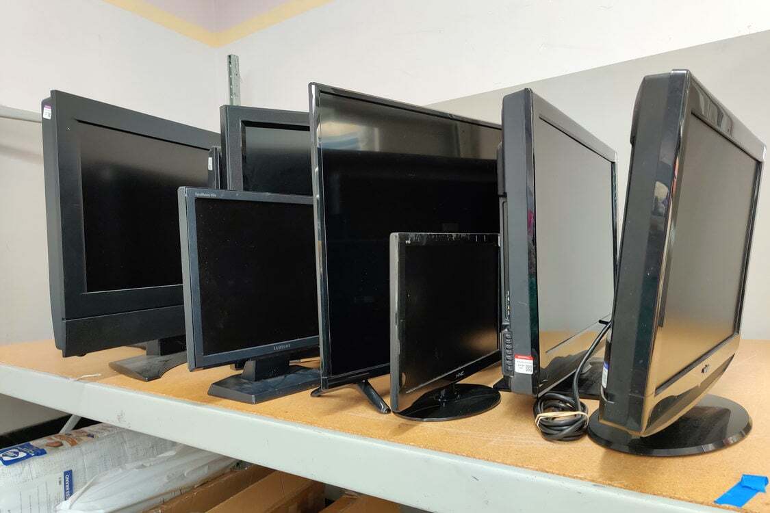 Used-TVs-electronic-waste