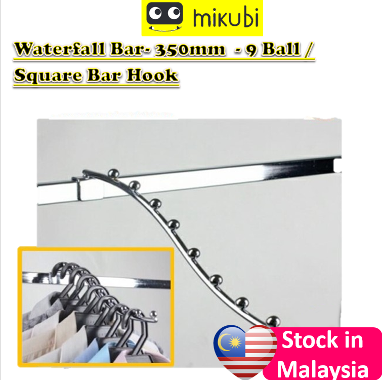 9balln square bar hook