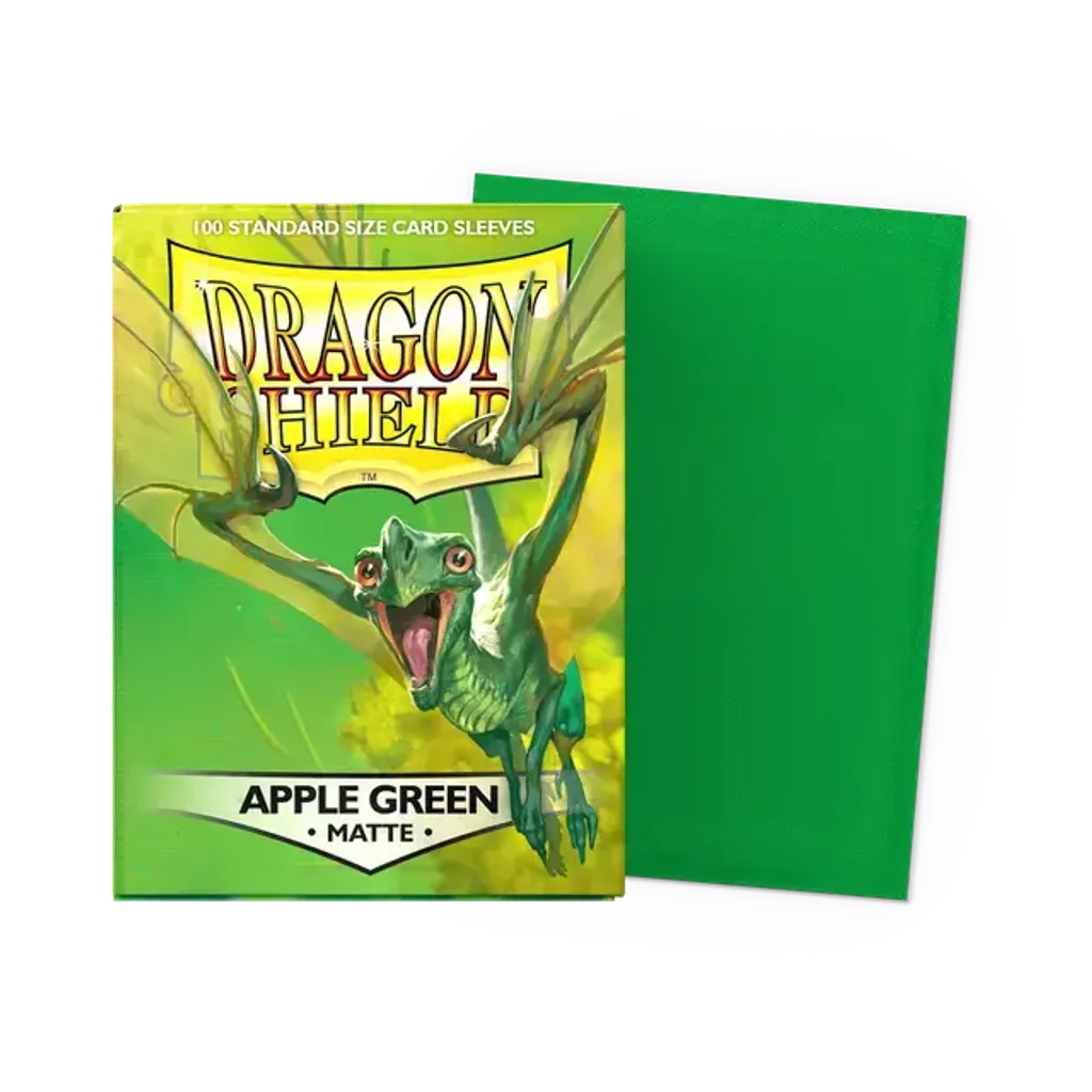 Dragon Shield Sleeve Matte Standard Size 100pcs - Apple Green Matte