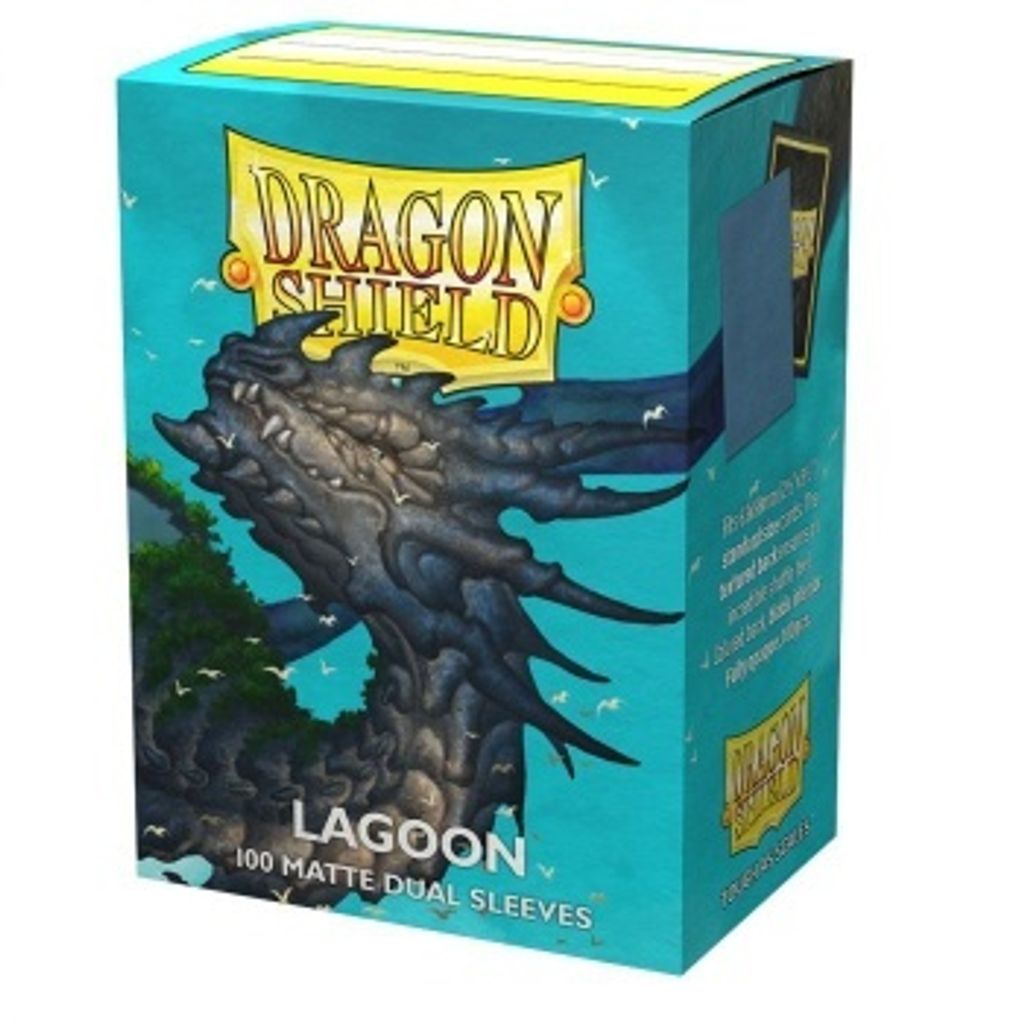 Dragon Shield Sleeve Dual Matte Standard Size 100pcs - Lagoon