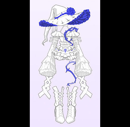 【加購】娃衣7（荊棘魔女）