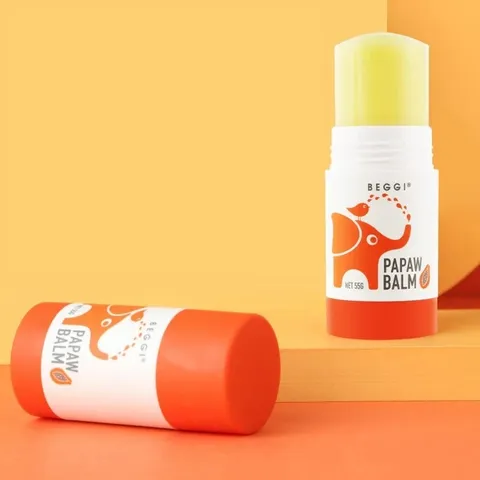 BEGGI PAPAW BALM 55g 天然木瓜膏，滋潤修護唇部與乾燥肌膚，紐西蘭麥盧卡蜂蜜與酪梨油配方