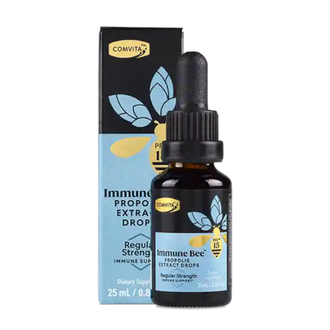 Comvita Propolis Extract Drops 紐西蘭康維他天然蜂膠滴劑 PFL15 無酒精，支持免疫力與口腔健康，水溶配方易吸收
