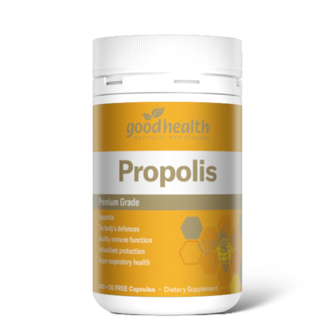 Good Health Propolis 蜂膠膠囊 300粒，富含黃酮類化合物，支持免疫系統與抗氧化防護