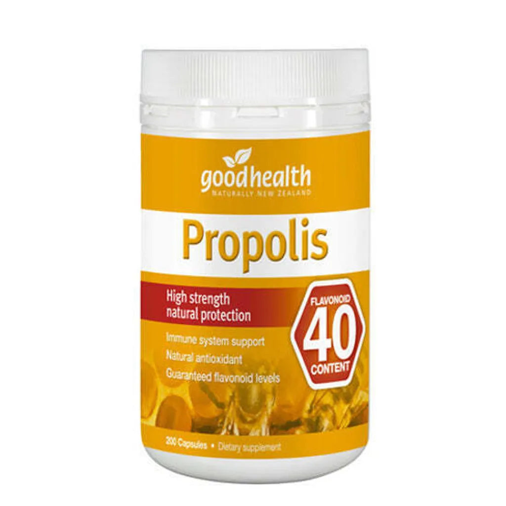 Good Health High Strength Propolis 強效天然蜂膠 200粒，高濃度黃酮類化合物，增強免疫系統與抗氧化防護