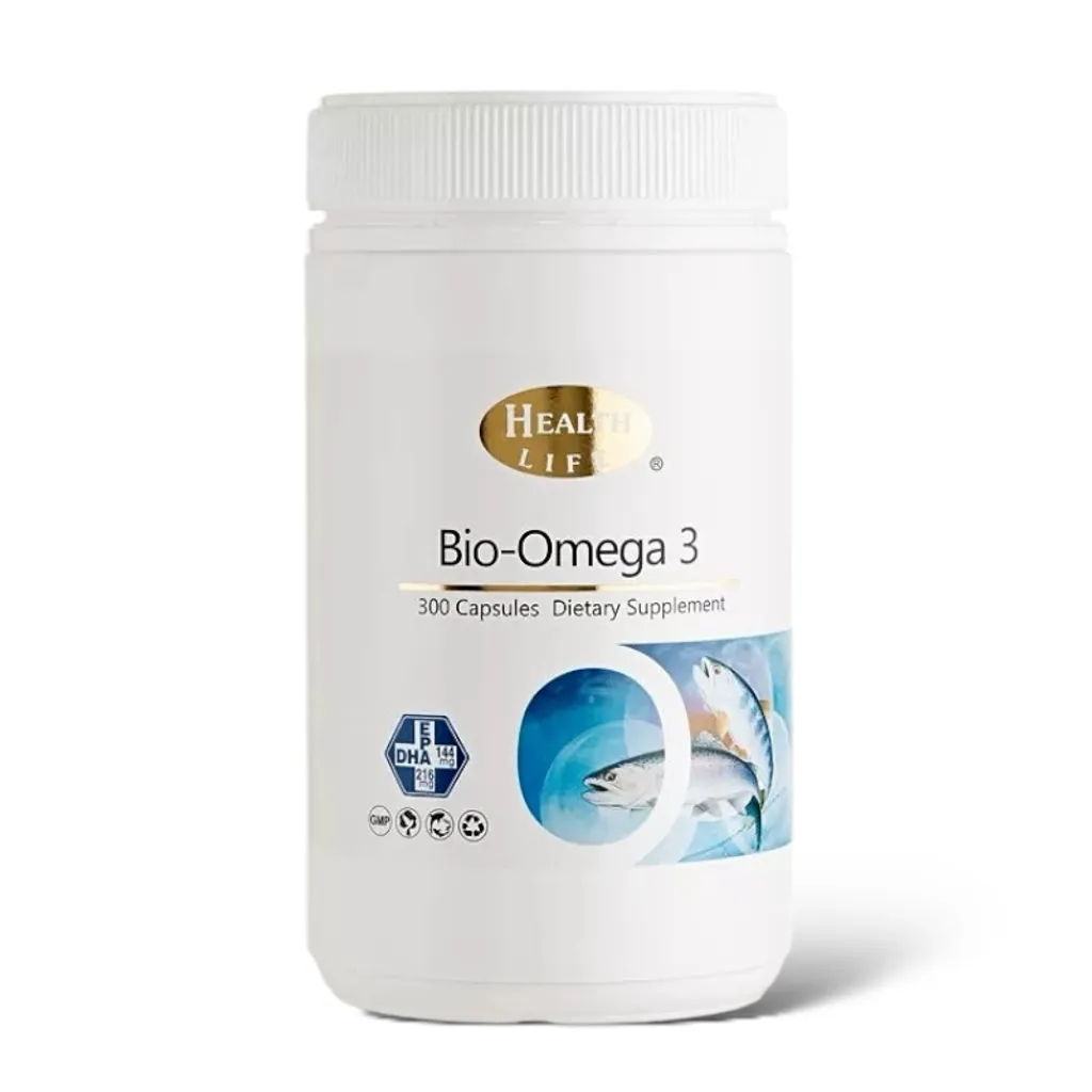 Health Life Bio-Omega 3 紐西蘭生物魚油膠囊 300 粒，含 Omega-3、EPA 與 DHA，支持心血管、大腦與循環健康