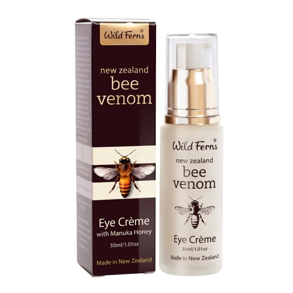 Wild Ferns Venom Eye Creme 紐西蘭帕氏蜂毒眼霜，促進膠原蛋白生成，緊緻眼周肌膚，含蜂王乳與蘆薈，減少細紋與暗沉