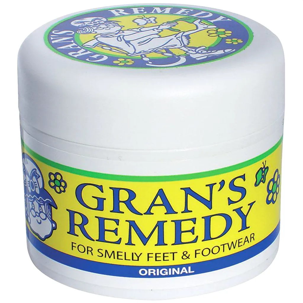 Gran’s Remedy Foot Powder 紐西蘭老奶奶除臭腳粉原味 50g，強效抗菌除臭，幫助維持腳部清新乾爽