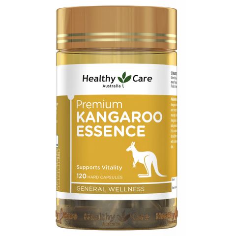 Healthy Care 澳洲袋鼠精華膠囊，富含蛋白質與礦物質，幫助提升體力與新陳代謝