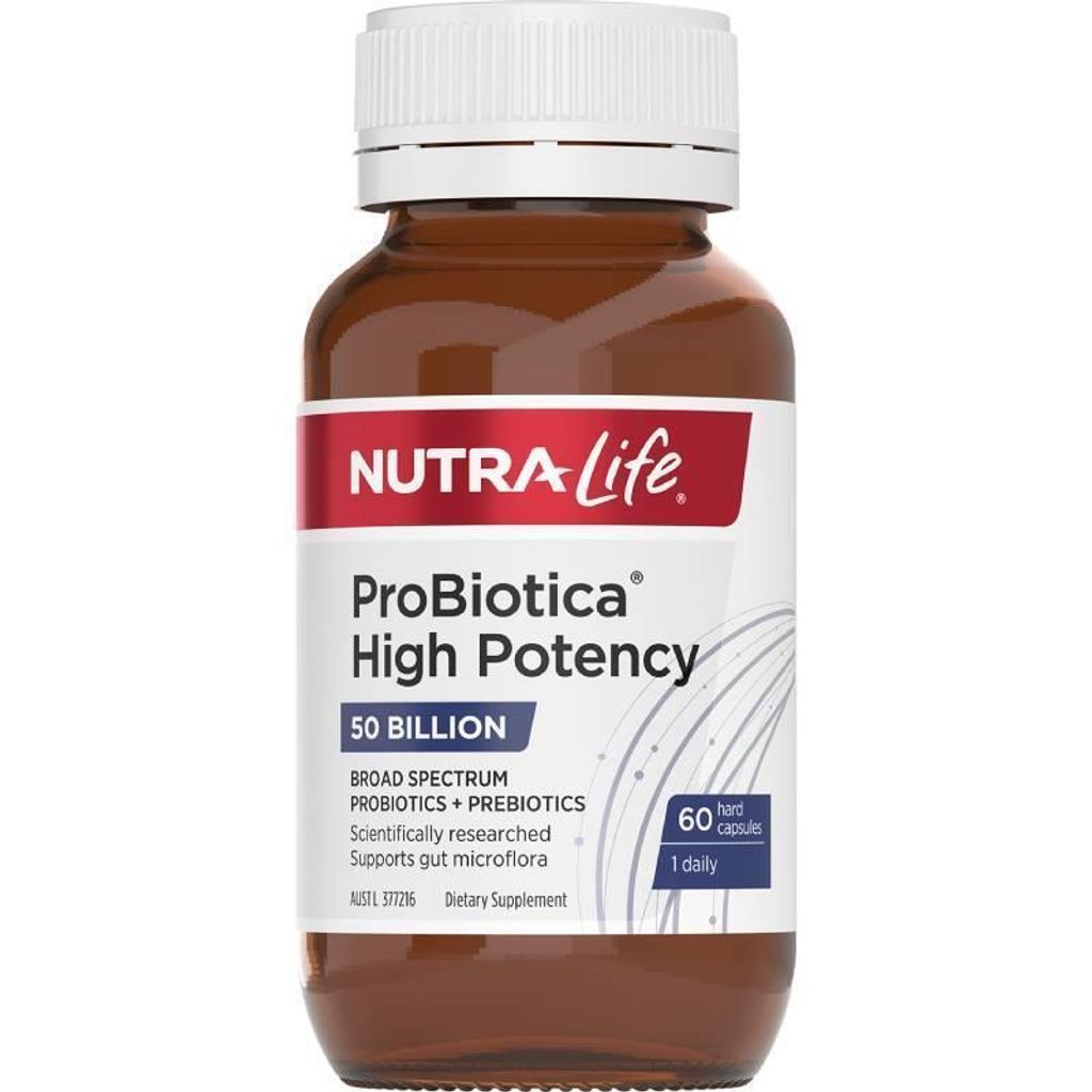 NutraLife Probiotica High Potency 紐西蘭 紐樂 高效益生菌膠囊 60 粒