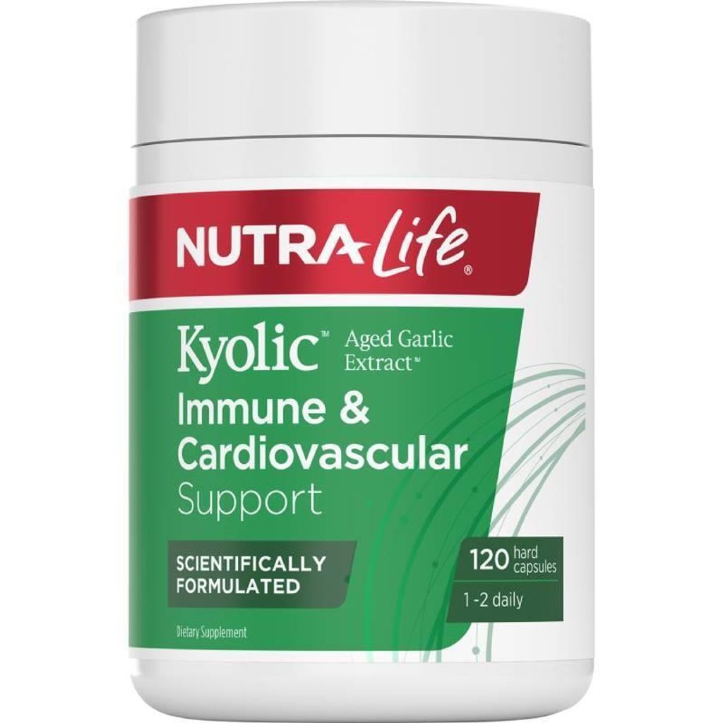 Nutralife Kyolic<br>紐西蘭紐樂 陳蒜提取物 大蒜精膠囊 120粒