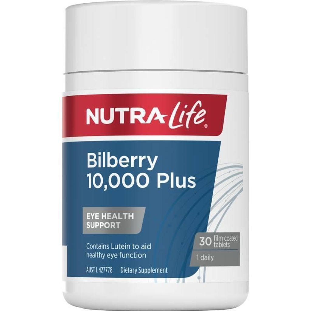 Nutralife 紐西蘭 紐樂 越橘膠囊 10000mg 30粒