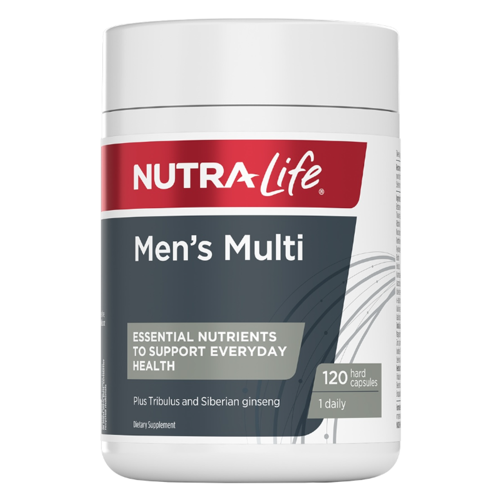 Nutralife Men's Multi 紐西蘭紐樂 男性綜合維他命 120粒