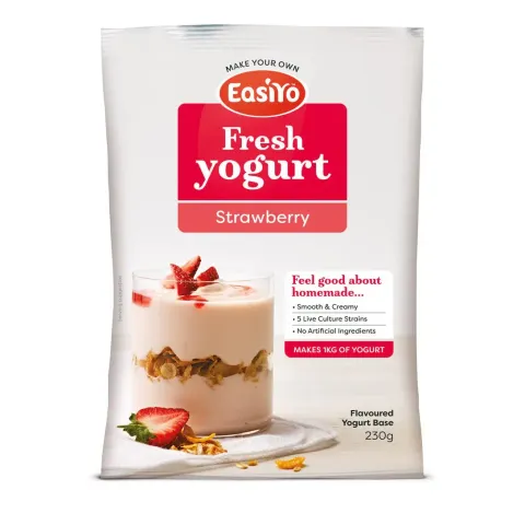 EasiYo 紐西蘭草莓風味優格粉