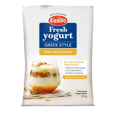EasiYo 紐西蘭希臘式麥盧卡蜂蜜優格粉 210克