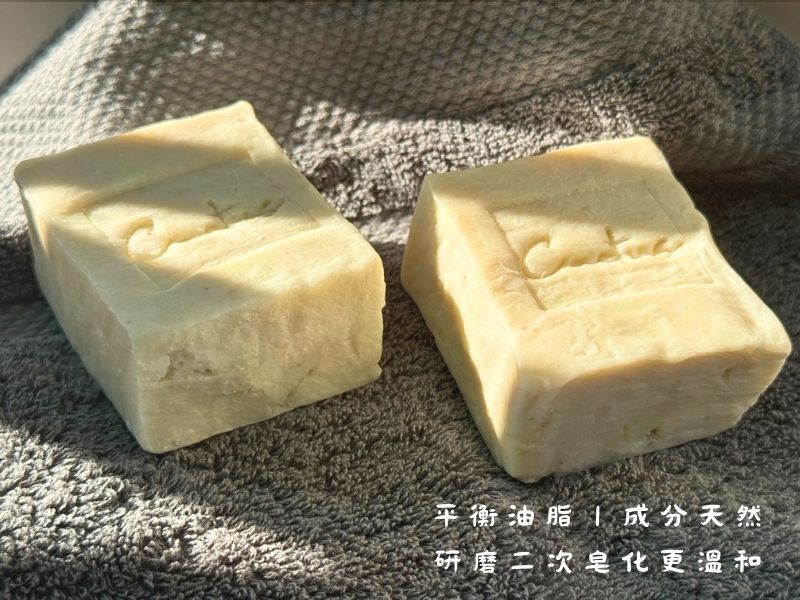 仙人掌研磨皂生活情境照：自然光下的溫潤綠調｜Ruomu 若木