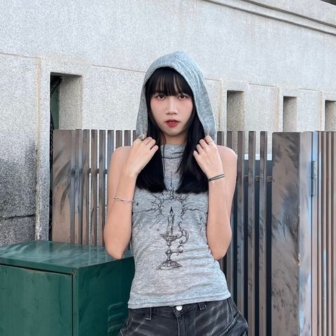 candlestick連帽背心