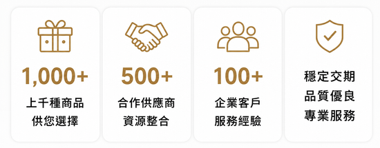 多恩整合上千種商品、500+合作廠商及100+企業服務經驗。 | Dollnbag 多恩｜專屬訂製 客製化專家