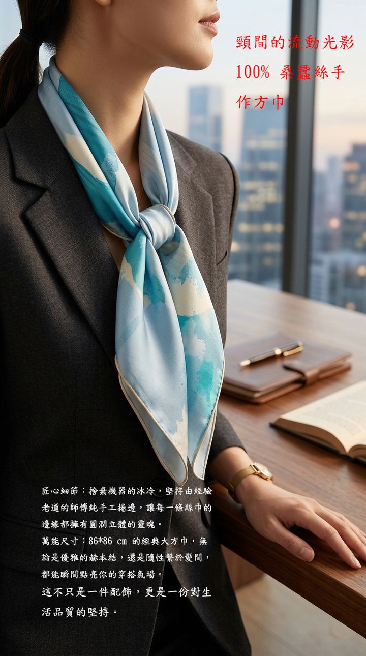 真絲方巾文字1