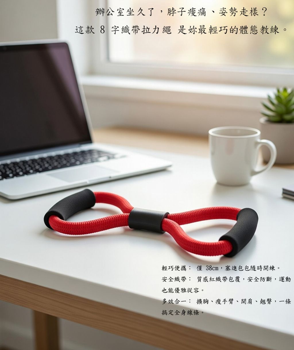 8字織帶拉力繩1
