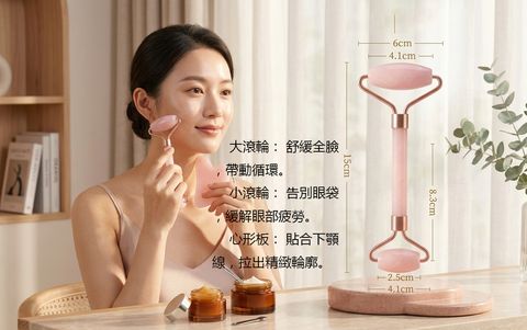 臉部按摩美容神器二合一1