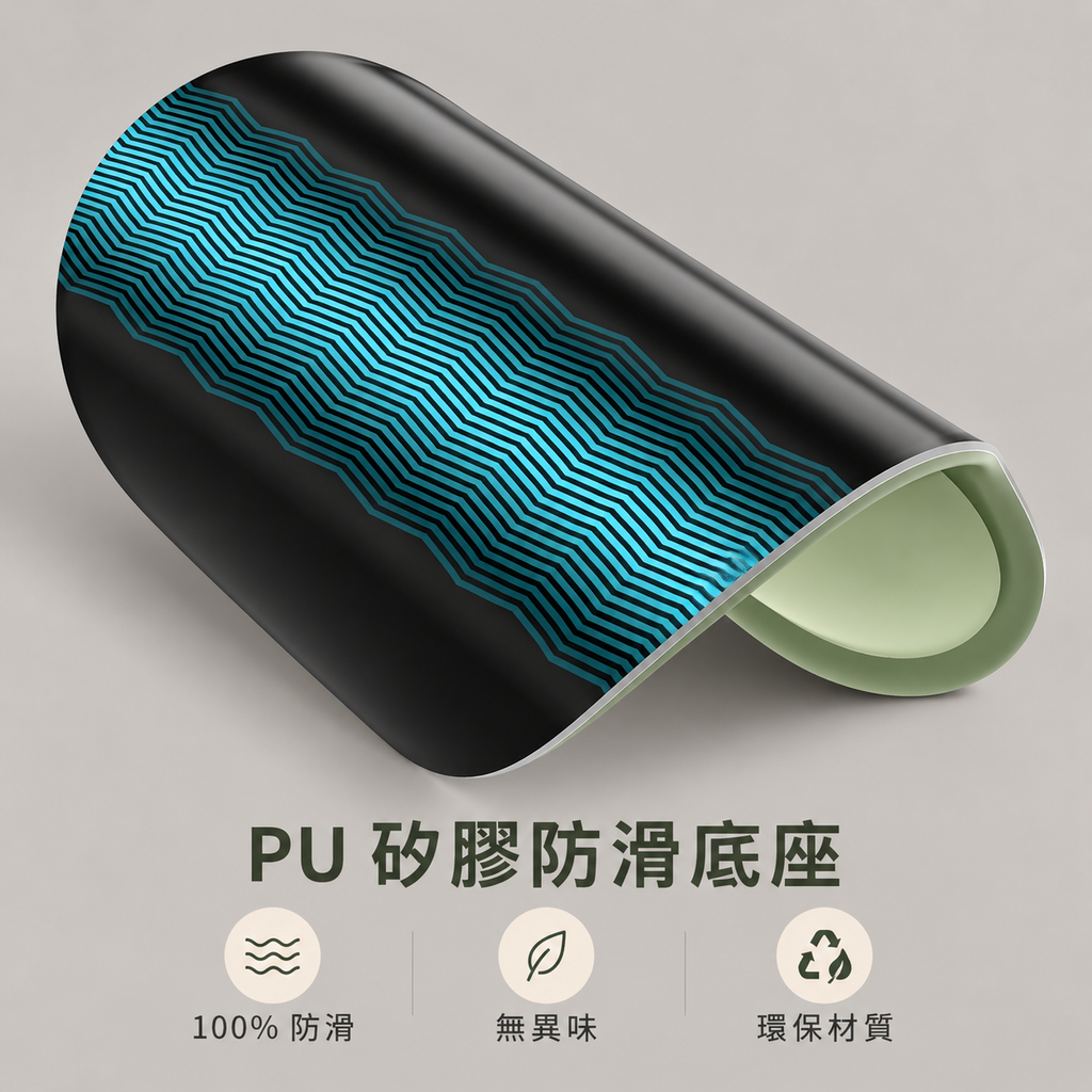 PU矽膠防滑卷墊產品展示