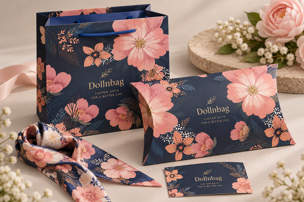 Dollnbag奢華花卉禮盒陳列