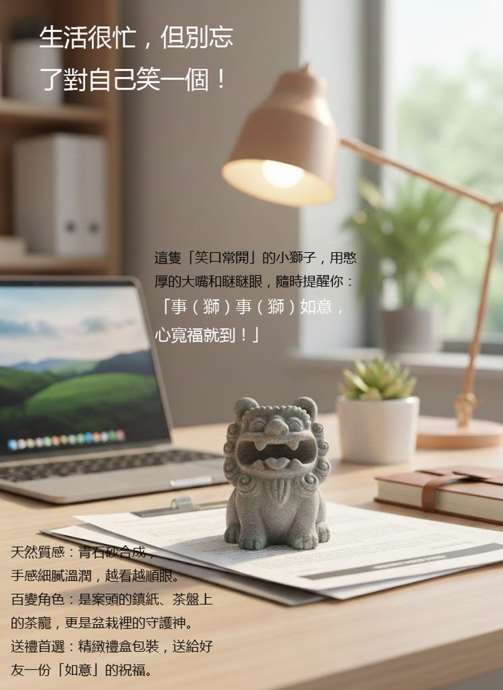 獅（事）獅（事）如意1文字