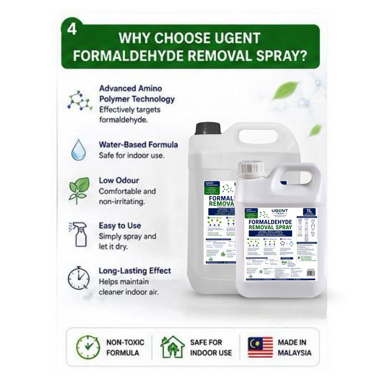 Ugent Formaldehyde Remover 4