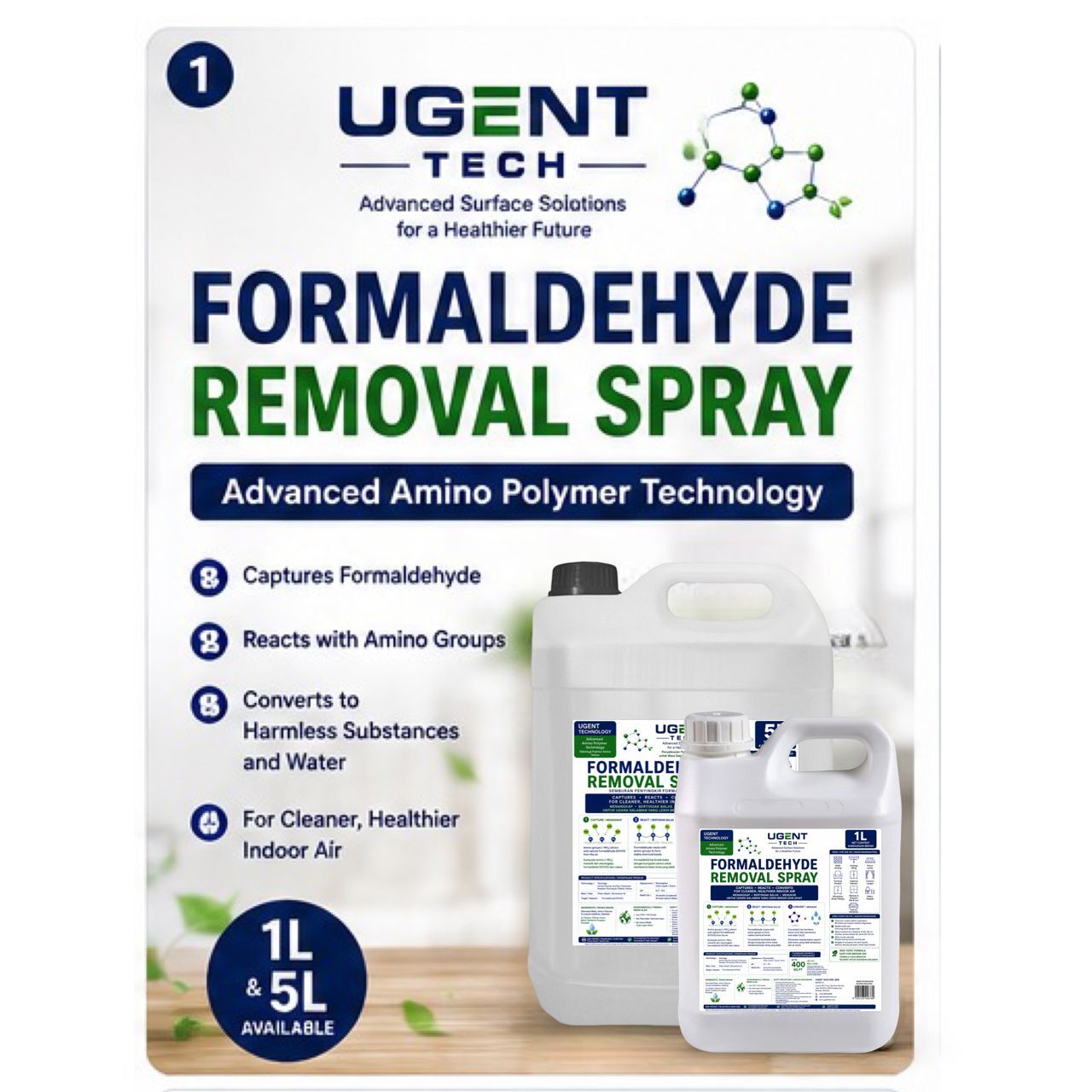Ugent Formaldehyde Remover 1