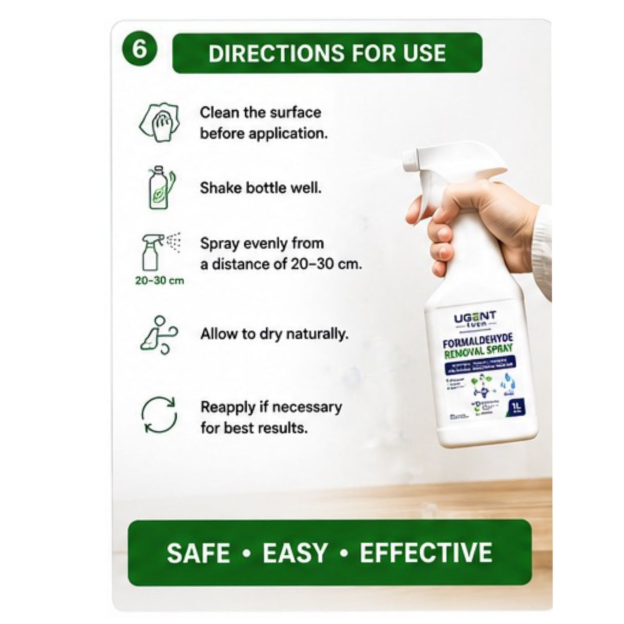 Ugent Formaldehyde Remover 6