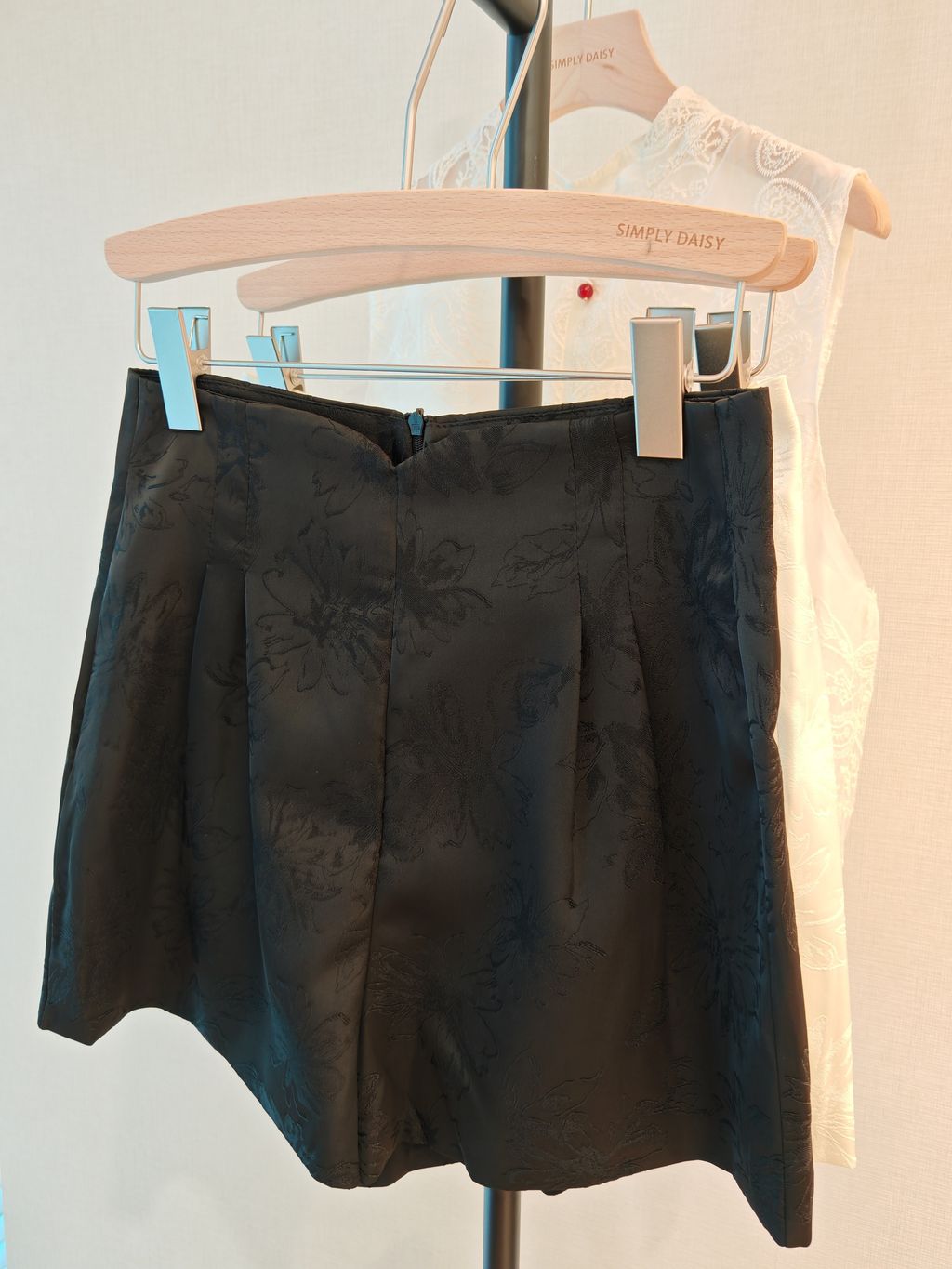 Chinese-style Jacquard Shorts 新中式暗纹提花短裤