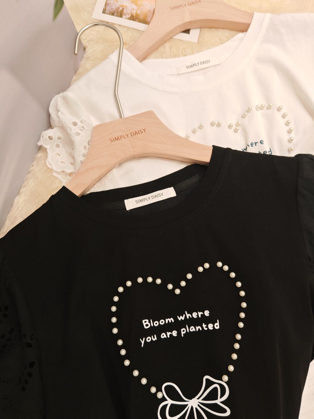Charming Bloom & Bow Cotton Set 蝴蝶结棉质迷人套装