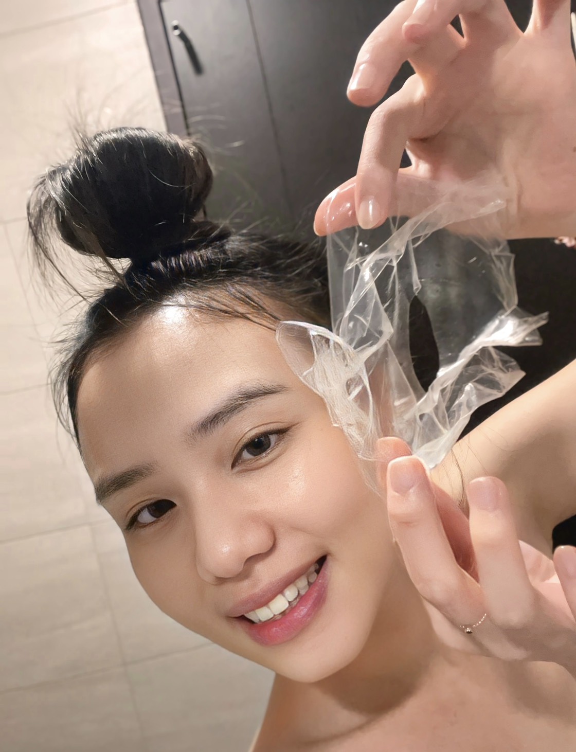 敷完面膜最後一步也是讓我超級驚艷