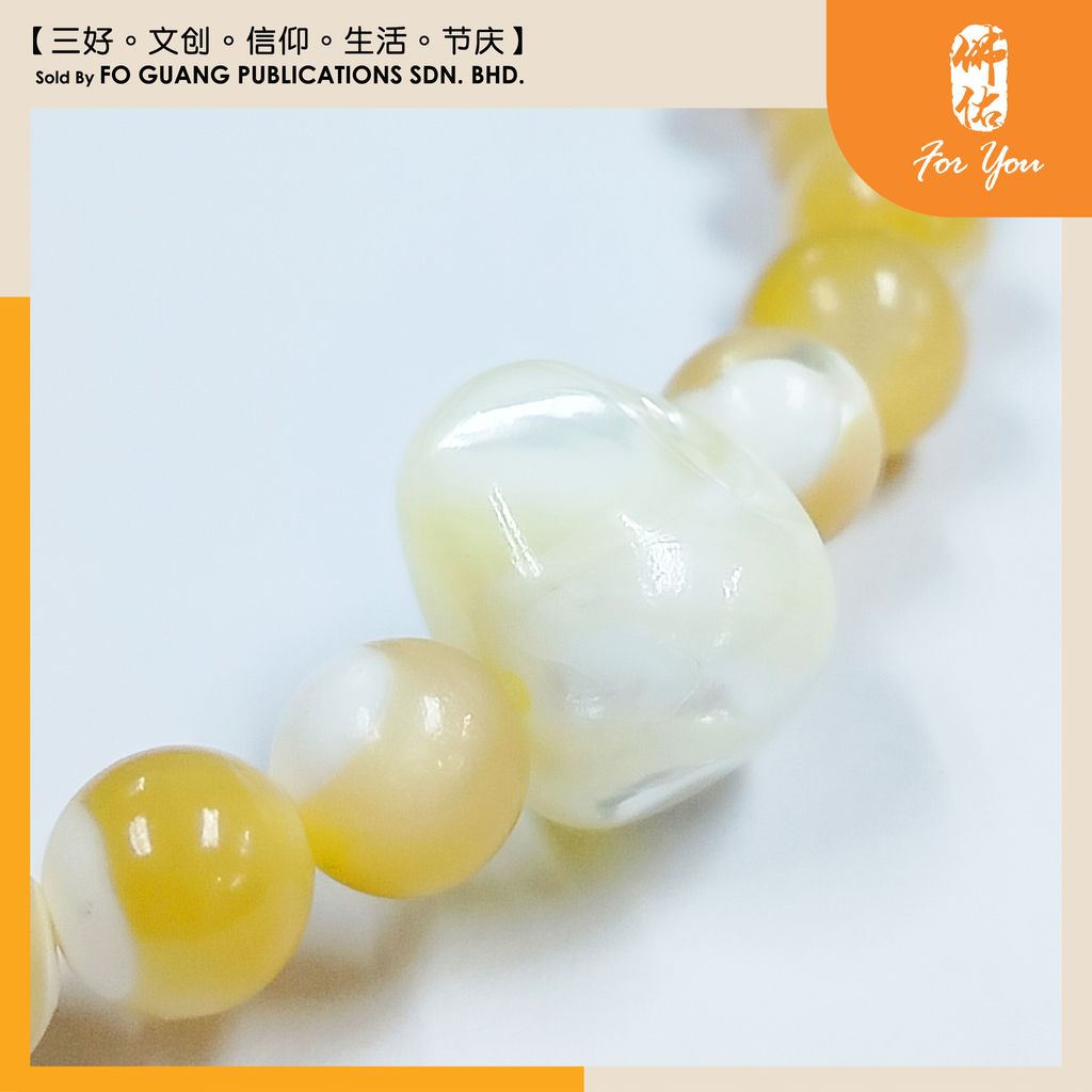 天然马蹄螺手串（6-7mm） 3