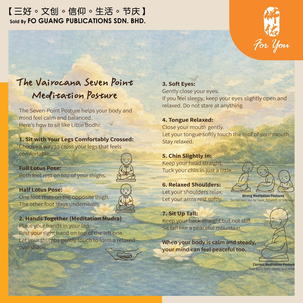 毗盧七支坐法指南